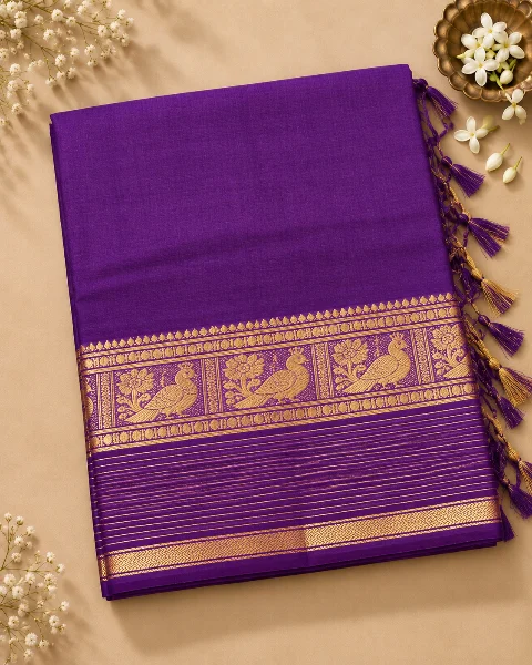 Mayuri saree — Royal Purple